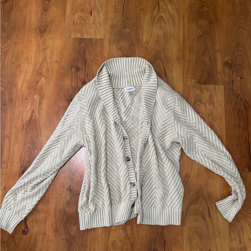 Cozy Cream Cardigan Sweater